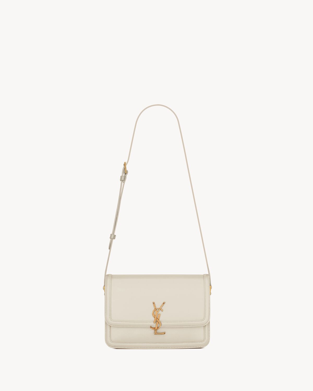 YSL Solferino Medium Satchel in Box Saint Laurent - Image 1